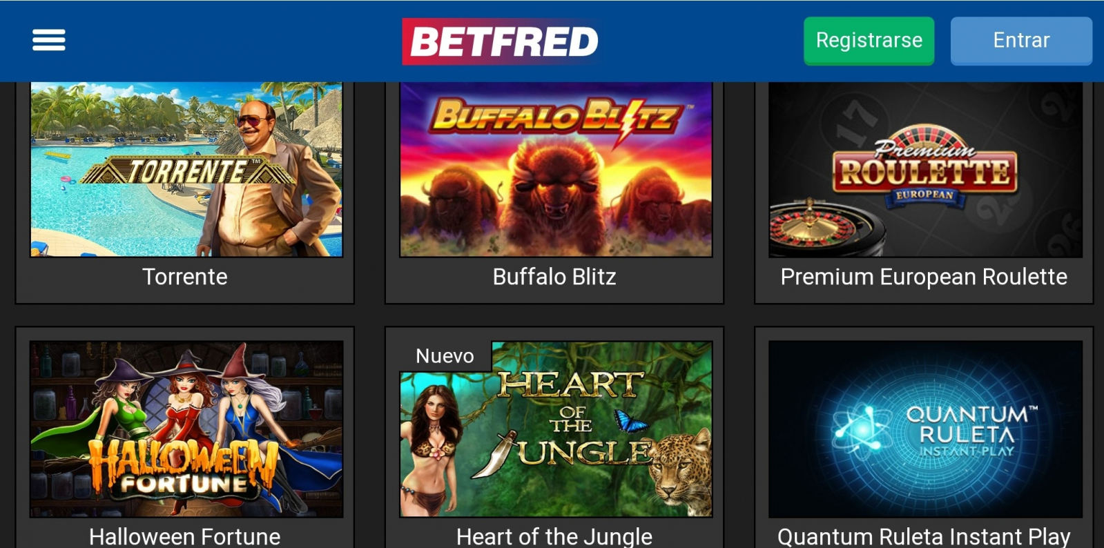Reseña Betfred Online Casino